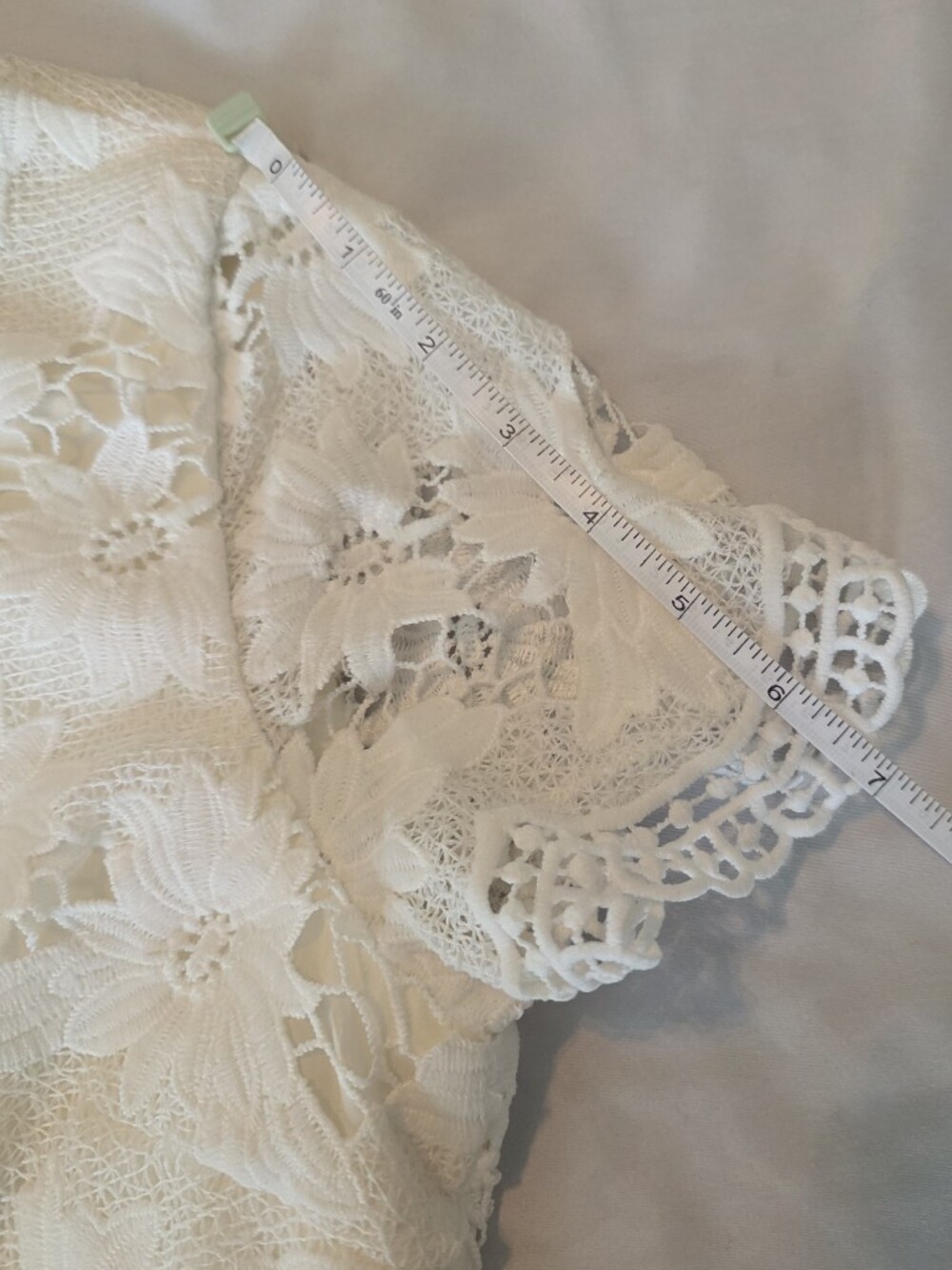 Alice + Olivia Floral Lace Fit & Flare Dress Wedding Formal Special Occasion - Picture 10 of 16